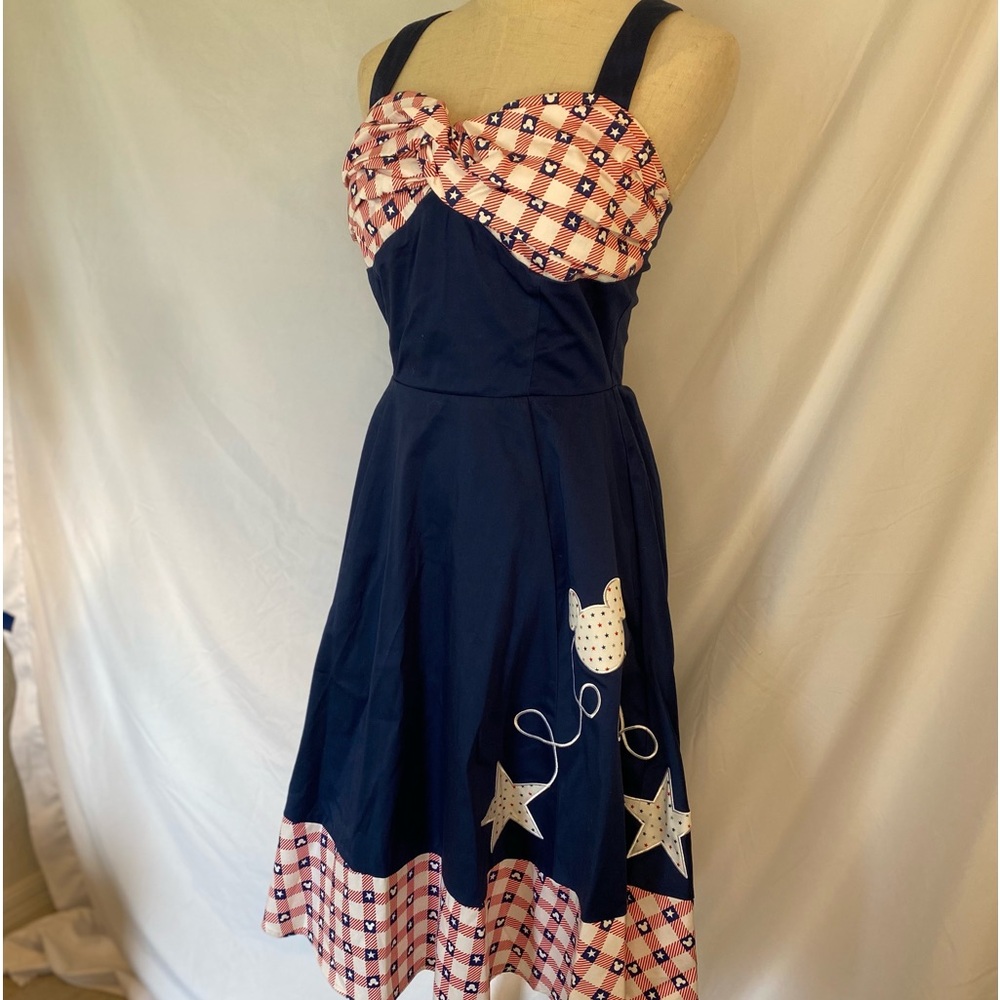 Disney Parks All American Girl Dress and Mickey Ears - Picture 4 of 8